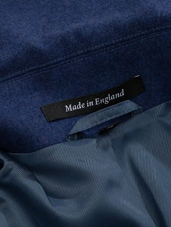 Original Montgomery Lined Pea Coat Navy